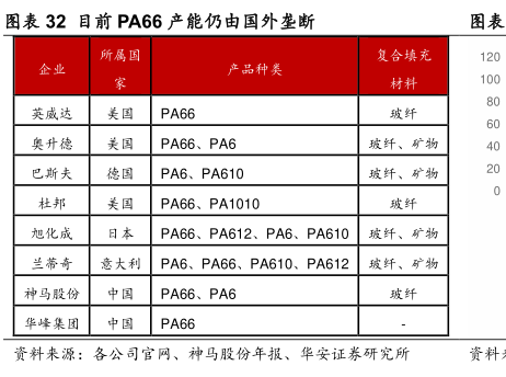 目前PA66产能仍由国外垄断 - 2023年07月 - 行业研究数据